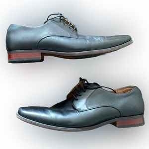 Florsheim FLS Men's Oxford Leather Black Dress Shoes Business Size 11